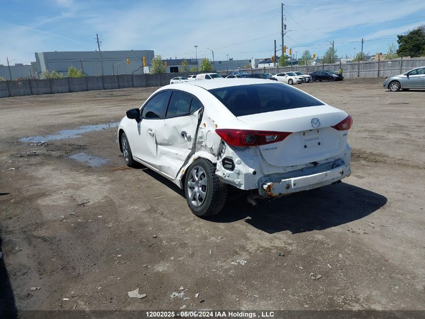 2017 Mazda 3 Sport VIN: JM1BN1U70H1116439 Lot: 12002025