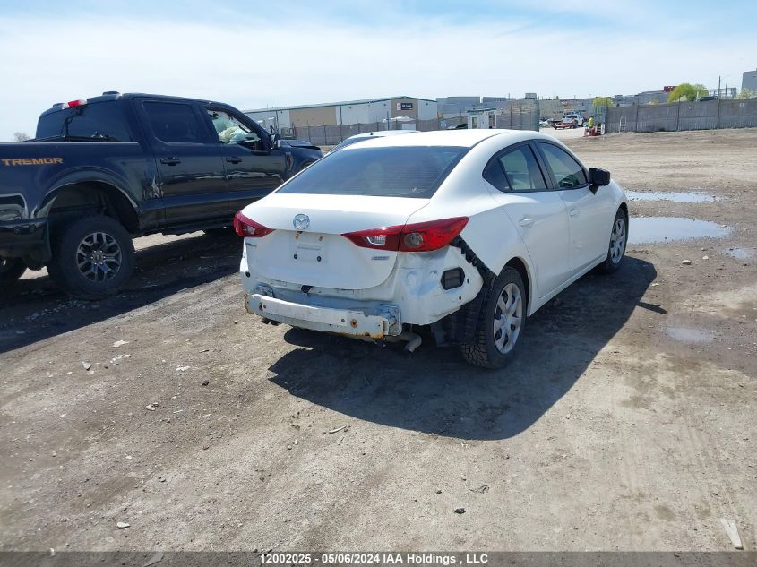 2017 Mazda 3 Sport VIN: JM1BN1U70H1116439 Lot: 12002025