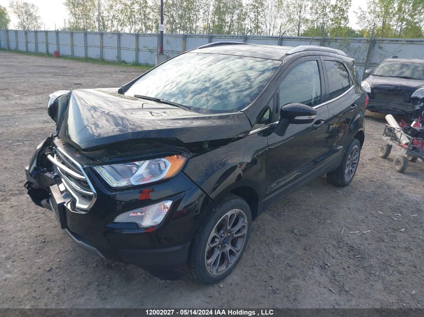 2020 Ford Ecosport Titanium VIN: MAJ6S3KL3LC375175 Lot: 12002027