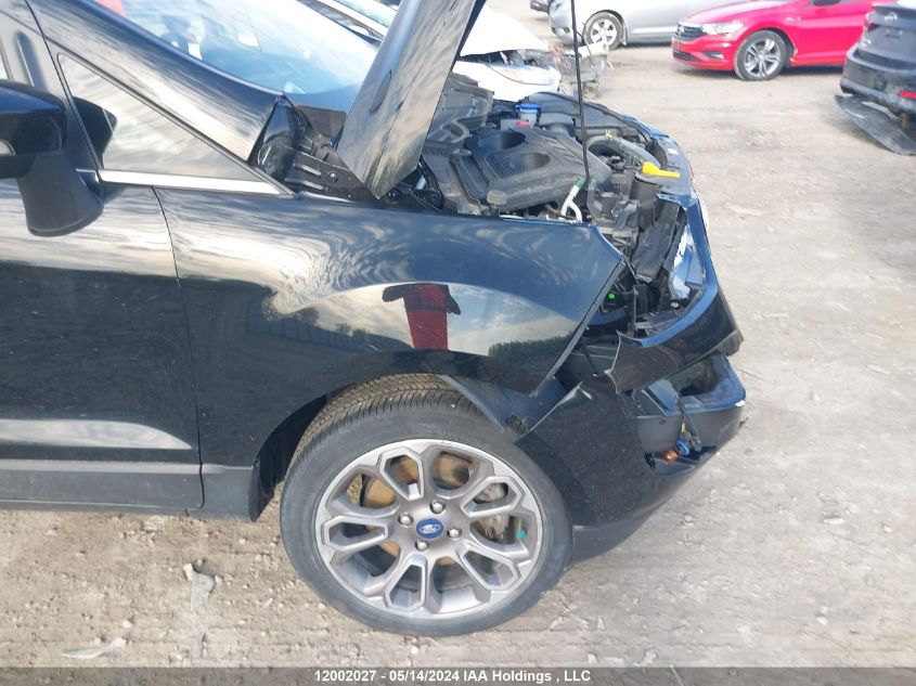 2020 Ford Ecosport Titanium VIN: MAJ6S3KL3LC375175 Lot: 12002027