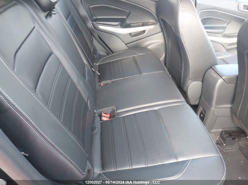 2020 Ford Ecosport Titanium VIN: MAJ6S3KL3LC375175 Lot: 12002027