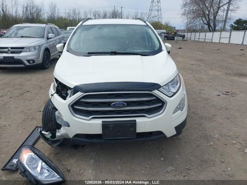 2022 Ford Ecosport Se VIN: MAJ6S3GL1NC467235 Lot: 12002038