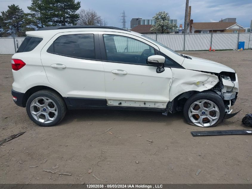 2022 Ford Ecosport Se VIN: MAJ6S3GL1NC467235 Lot: 12002038