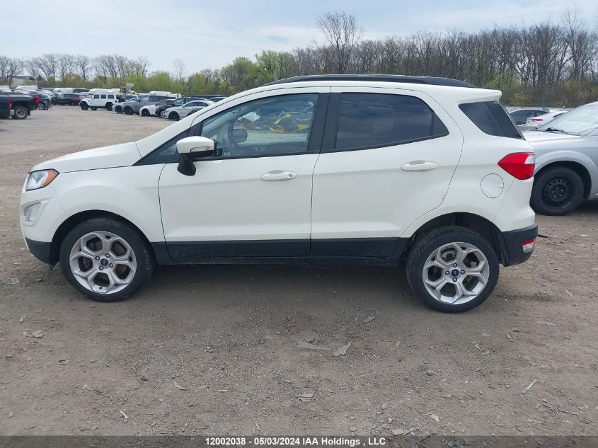 2022 Ford Ecosport Se VIN: MAJ6S3GL1NC467235 Lot: 12002038