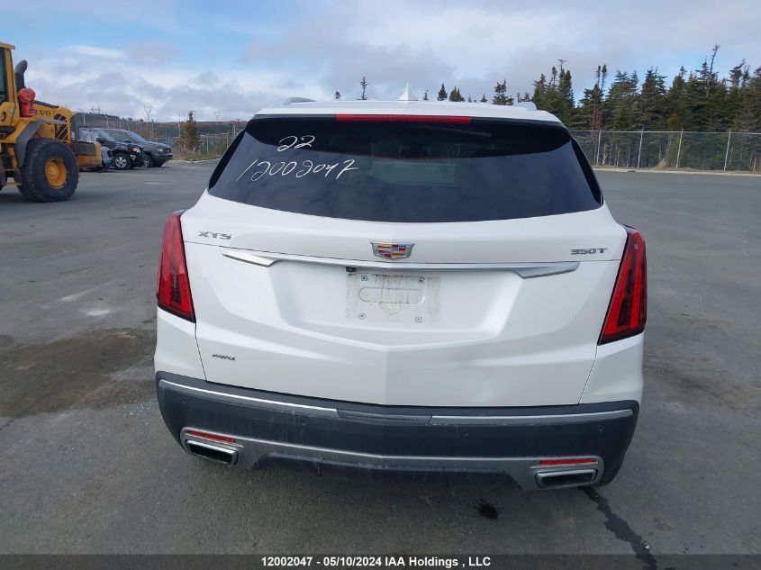 2022 Cadillac Xt5 VIN: 1GYKNDR43NZ127135 Lot: 12002047