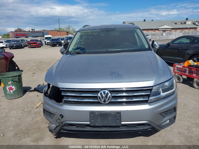 2019 Volkswagen Tiguan Se/Sel/Sel R-Line Jet-Black/Sel R-Line VIN: 3VV2B7AX8KM108858 Lot: 12002052