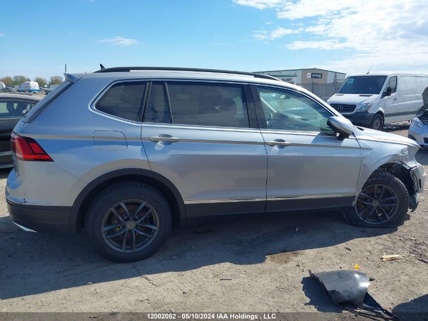 2019 Volkswagen Tiguan Se/Sel/Sel R-Line Jet-Black/Sel R-Line VIN: 3VV2B7AX8KM108858 Lot: 12002052