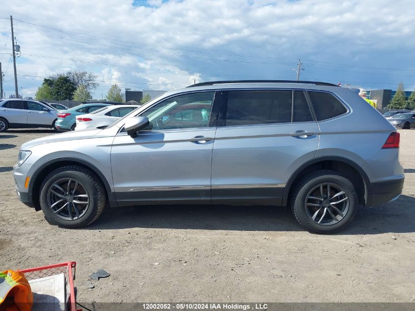 2019 Volkswagen Tiguan Se/Sel/Sel R-Line Jet-Black/Sel R-Line VIN: 3VV2B7AX8KM108858 Lot: 12002052