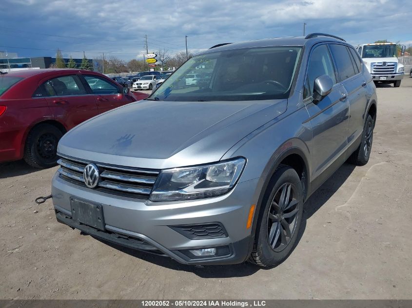 2019 Volkswagen Tiguan Se/Sel/Sel R-Line Jet-Black/Sel R-Line VIN: 3VV2B7AX8KM108858 Lot: 12002052