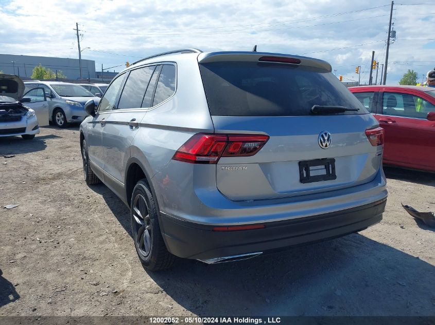 2019 Volkswagen Tiguan Se/Sel/Sel R-Line Jet-Black/Sel R-Line VIN: 3VV2B7AX8KM108858 Lot: 12002052