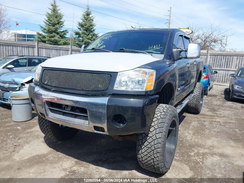 2005 Nissan Titan Xe/Se/Le VIN: 1N6BA07B55N576302 Lot: 12002054