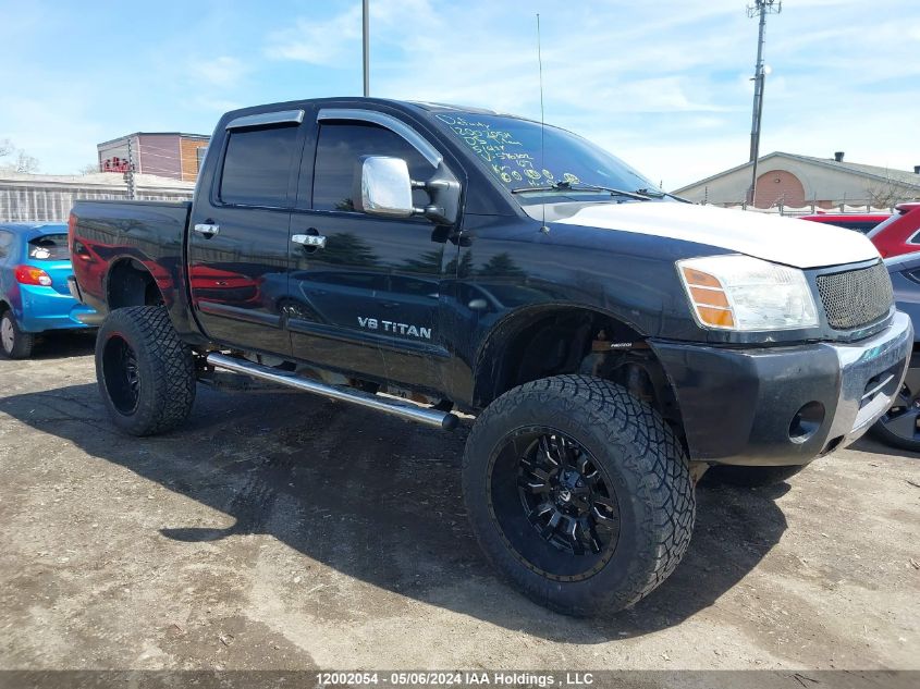 2005 Nissan Titan Xe/Se/Le VIN: 1N6BA07B55N576302 Lot: 12002054