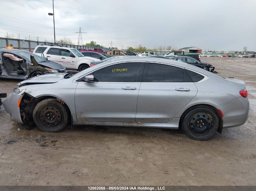 2015 Chrysler 200 C VIN: 1C3CCCCGXFN610972 Lot: 12002055