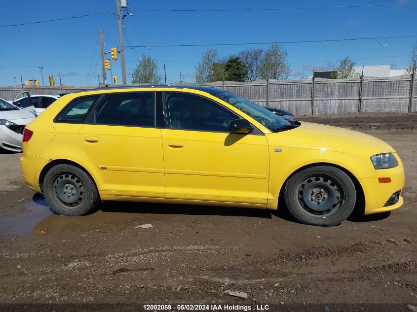 2007 Audi A3 VIN: WAUHF78P27A042294 Lot: 12002059