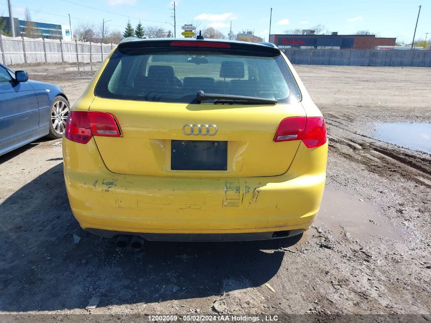 2007 Audi A3 VIN: WAUHF78P27A042294 Lot: 12002059