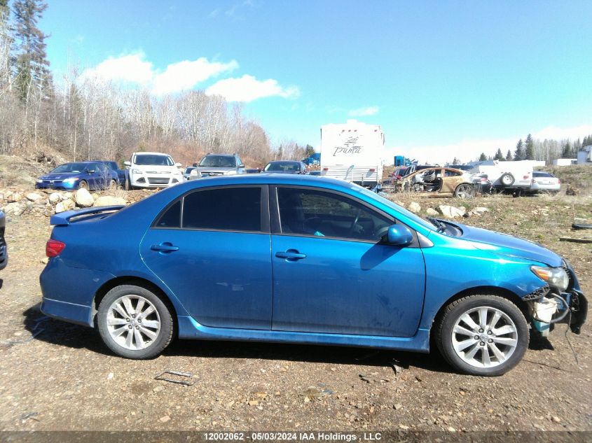 2009 Toyota Corolla VIN: 2T1BU40E89C181223 Lot: 12002062