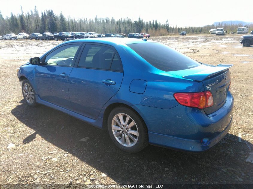 2009 Toyota Corolla VIN: 2T1BU40E89C181223 Lot: 12002062