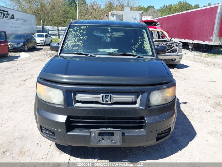 2007 Honda Element VIN: 5J6YH18967L801071 Lot: 12002063