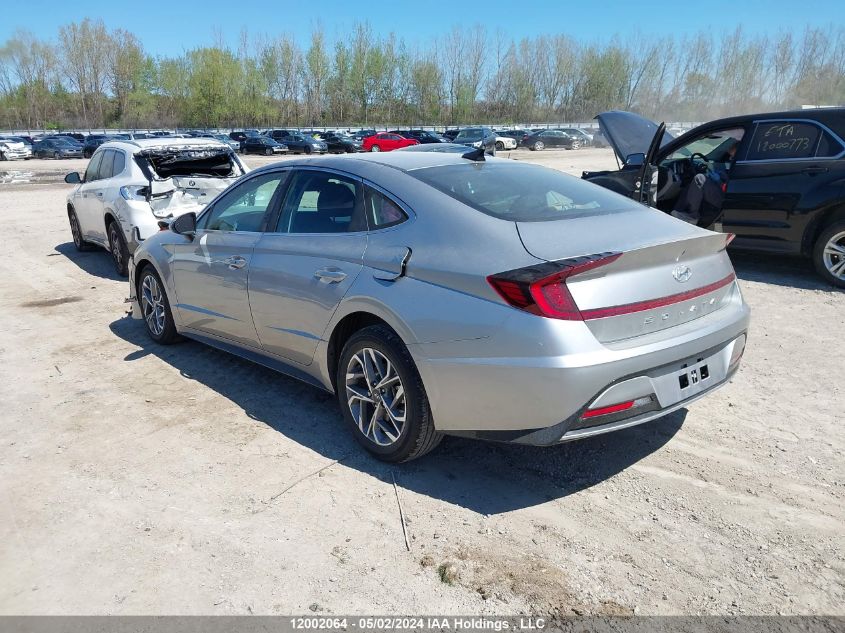 2022 Hyundai Sonata Preferred VIN: 5NPEG4JA7NH142257 Lot: 12002064