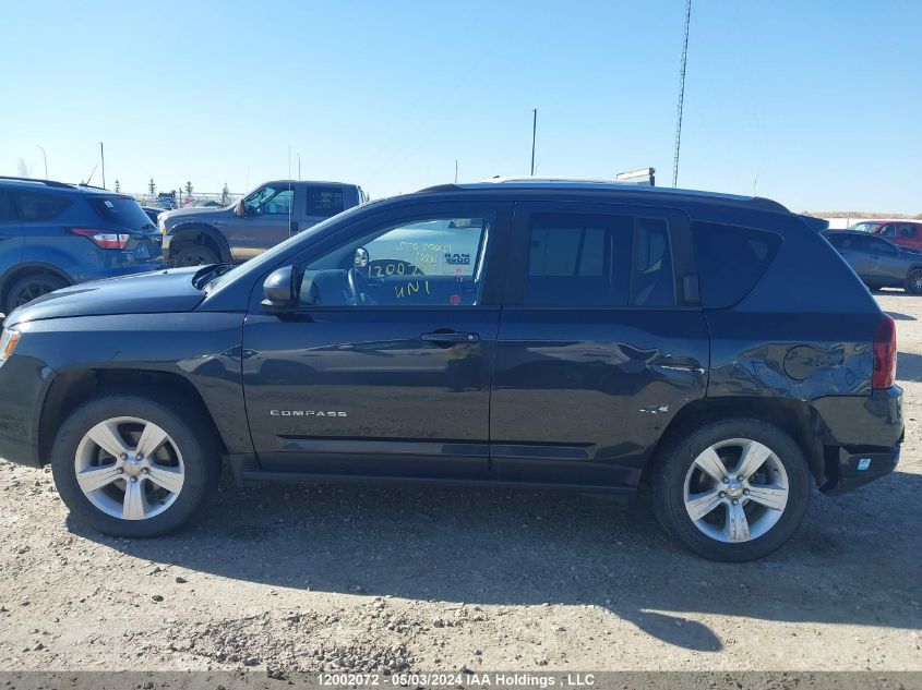 2015 Jeep Compass Sport VIN: 1C4NJDAB4FD218759 Lot: 12002072