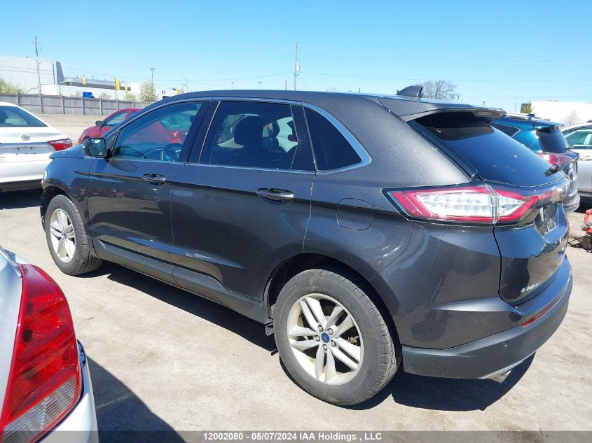 2018 Ford Edge Sel VIN: 2FMPK4J81JBB00690 Lot: 12002080