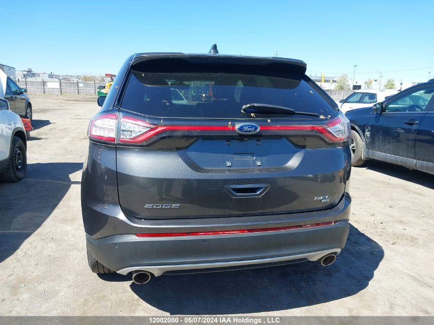 2018 Ford Edge Sel VIN: 2FMPK4J81JBB00690 Lot: 12002080