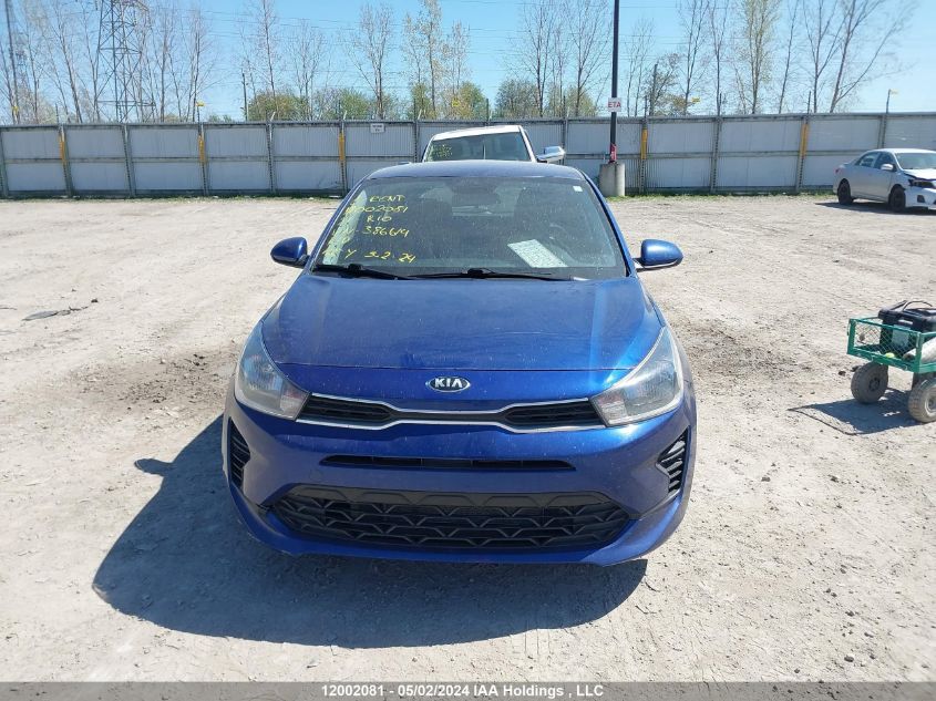 2021 Kia Rio 5-Door VIN: 3KPA25AD8ME386614 Lot: 12002081