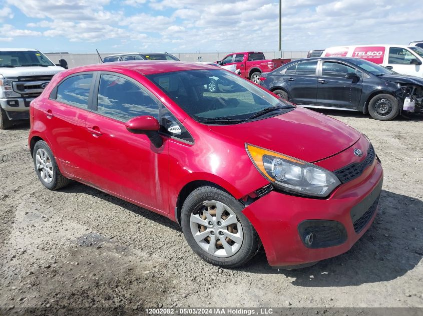 2013 Kia Rio Lx VIN: KNADM5A33D6803414 Lot: 12002082