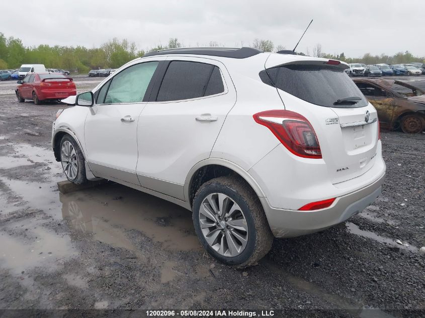 2018 Buick Encore VIN: KL4CJASB2JB519291 Lot: 12002096