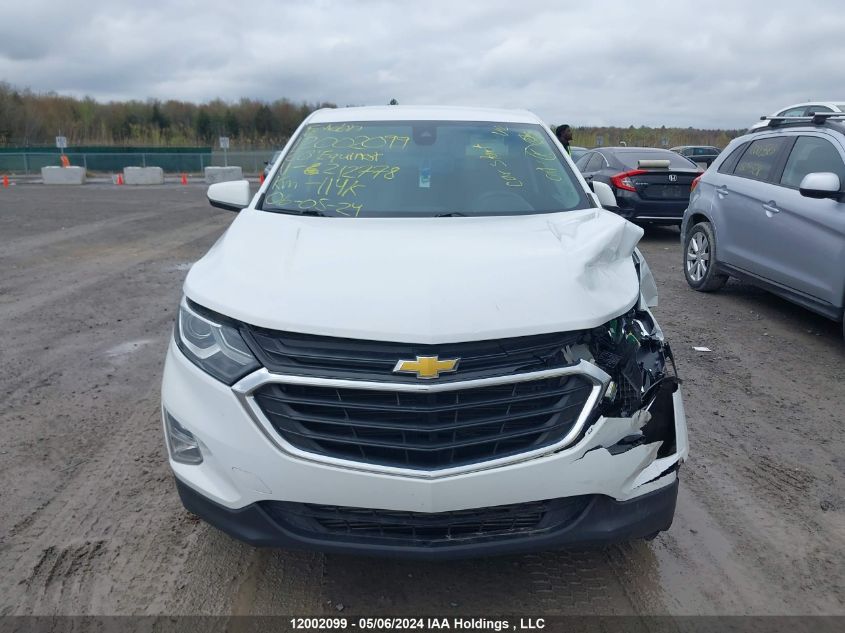 2020 Chevrolet Equinox Lt VIN: 2GNAXUEV7L6212778 Lot: 12002099