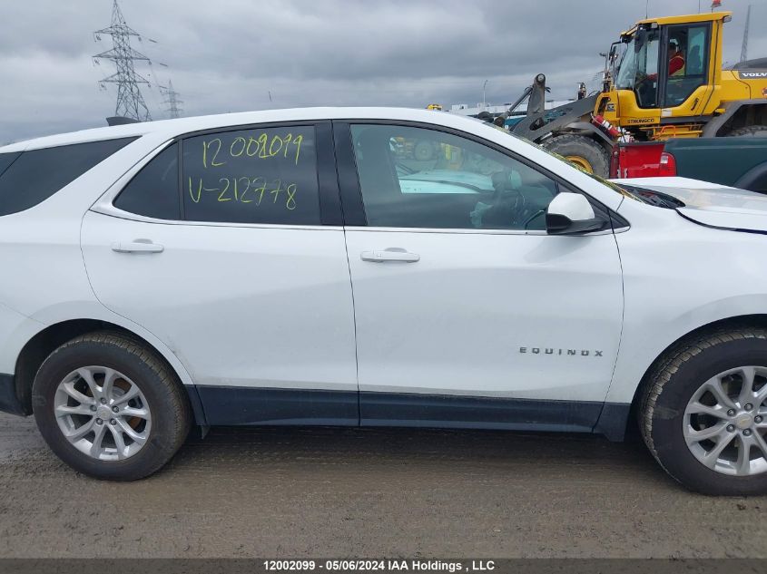 2020 Chevrolet Equinox Lt VIN: 2GNAXUEV7L6212778 Lot: 12002099