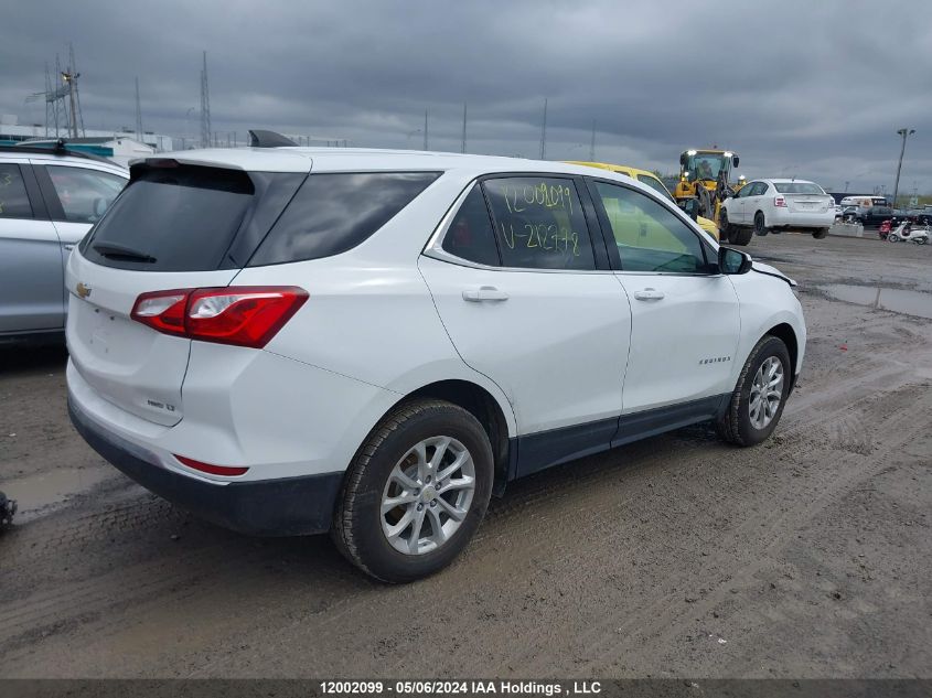 2020 Chevrolet Equinox Lt VIN: 2GNAXUEV7L6212778 Lot: 12002099