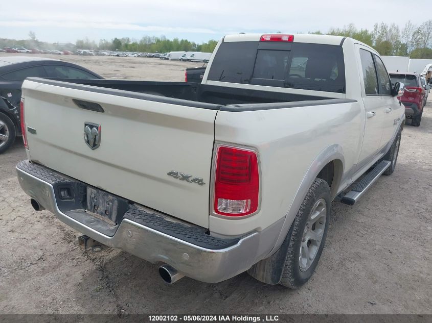 2017 Ram 1500 Laramie VIN: 1C6RR7VT6HS599292 Lot: 12002102