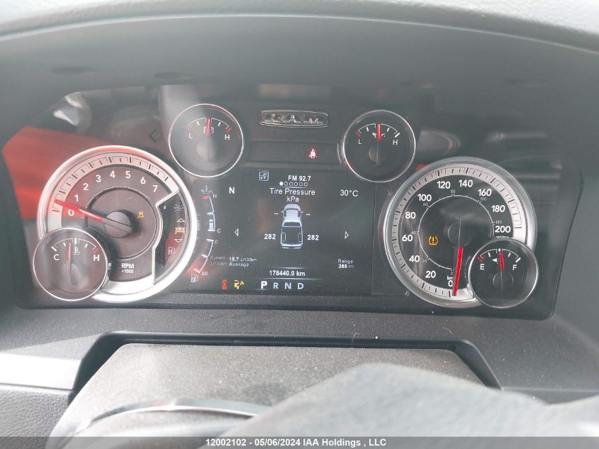 2017 Ram 1500 Laramie VIN: 1C6RR7VT6HS599292 Lot: 12002102