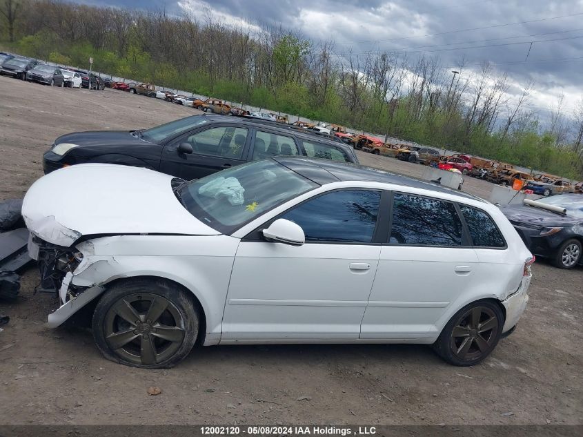 2009 Audi A3 VIN: WAUHF68P89A043317 Lot: 12002120