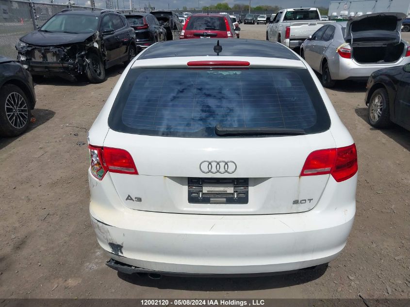 2009 Audi A3 VIN: WAUHF68P89A043317 Lot: 12002120