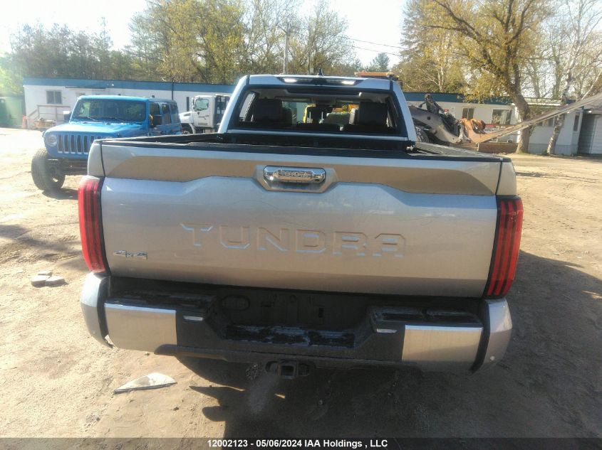 2023 Toyota Tundra Limited VIN: 5TFJA5EC0PX017688 Lot: 12002123