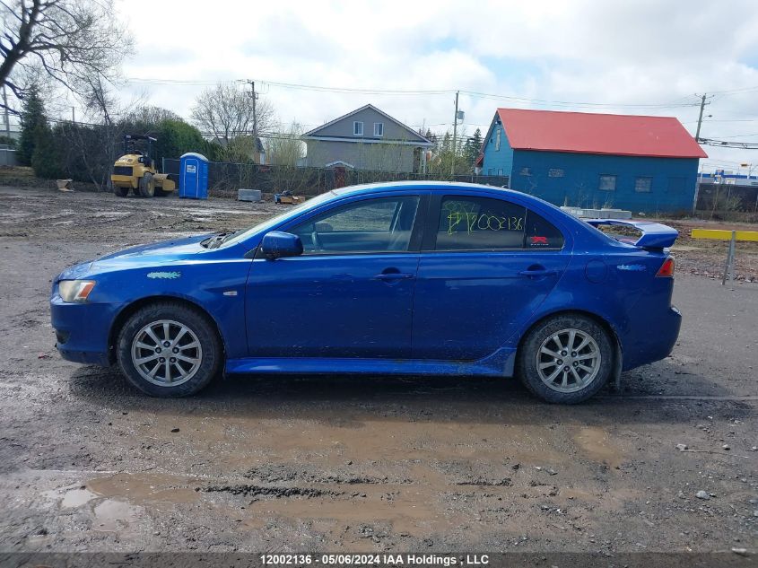 2011 Mitsubishi Lancer Es/Es Sport VIN: JA32U2FU4BU605961 Lot: 12002136