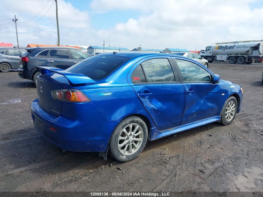 2011 Mitsubishi Lancer Es/Es Sport VIN: JA32U2FU4BU605961 Lot: 12002136