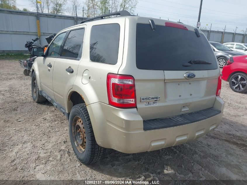 2012 Ford Escape Xlt VIN: 1FMCU0D79CKA95199 Lot: 12002137