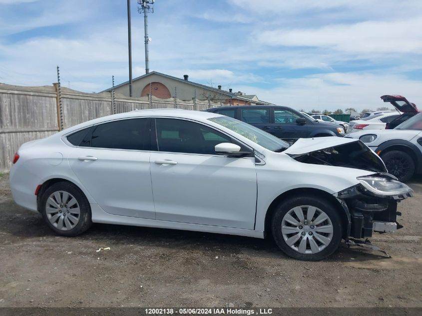 2016 Chrysler 200 Lx VIN: 1C3CCCFB8GN121441 Lot: 12002138