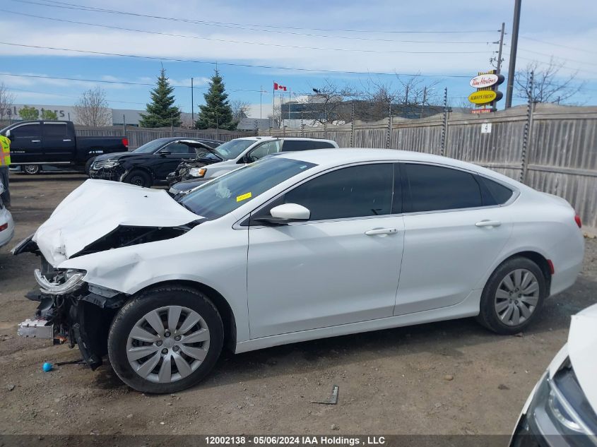 2016 Chrysler 200 Lx VIN: 1C3CCCFB8GN121441 Lot: 12002138