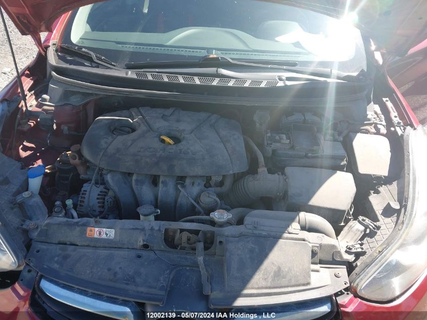 2013 Hyundai Elantra Gl VIN: 5NPDH4AE1DH268172 Lot: 12002139