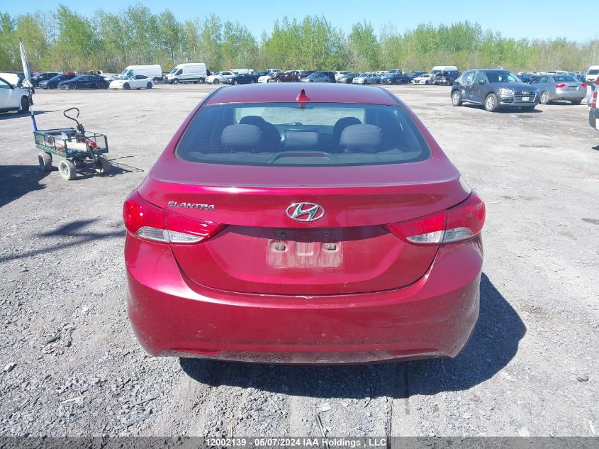 2013 Hyundai Elantra Gl VIN: 5NPDH4AE1DH268172 Lot: 12002139