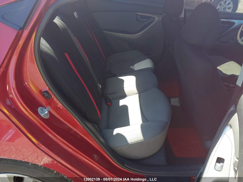 2013 Hyundai Elantra Gl VIN: 5NPDH4AE1DH268172 Lot: 12002139