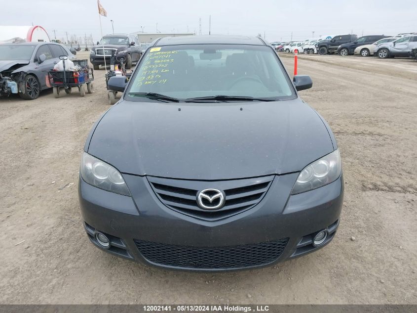 2006 Mazda Mazda3 VIN: JM1BK123961533225 Lot: 12002141