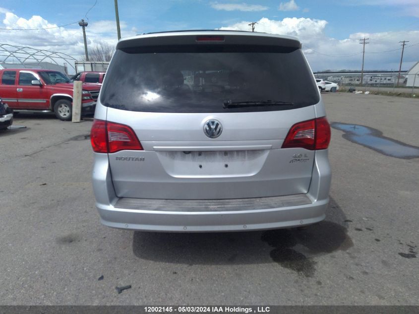 2010 Volkswagen Routan Execline VIN: 2V4RW6DX2AR227168 Lot: 12002145