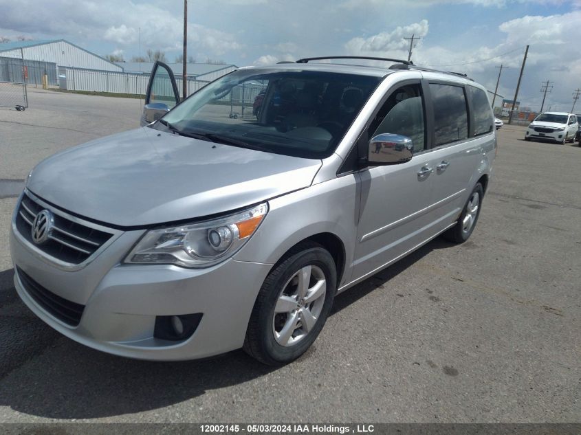 2010 Volkswagen Routan Execline VIN: 2V4RW6DX2AR227168 Lot: 12002145