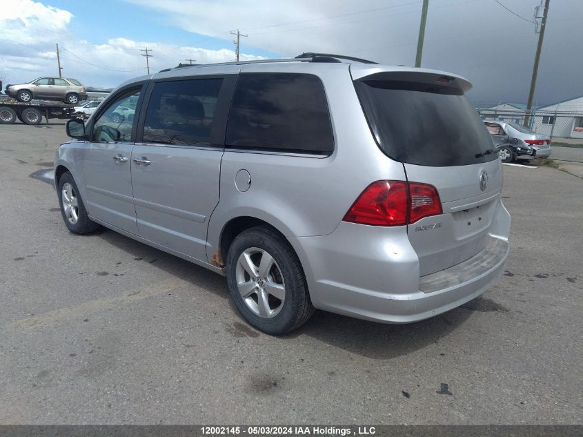 2010 Volkswagen Routan Execline VIN: 2V4RW6DX2AR227168 Lot: 12002145