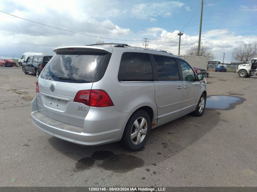 2010 Volkswagen Routan Execline VIN: 2V4RW6DX2AR227168 Lot: 12002145